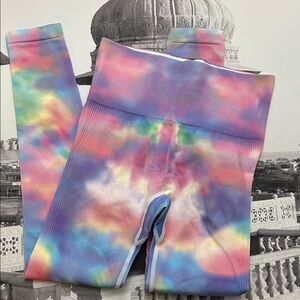 Women's Vibrant Tie-Dye Leggings